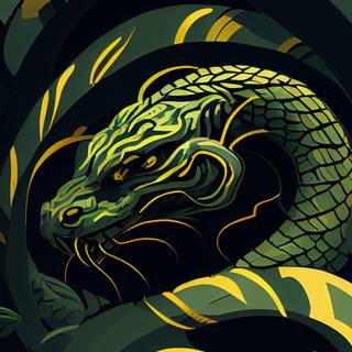 iPhone snake wallpaper