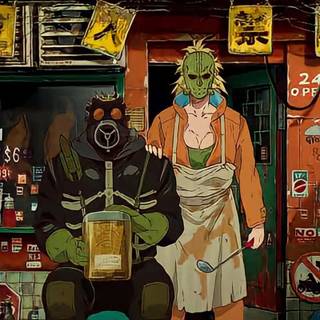 Dorohedoro iPhone wallpaper