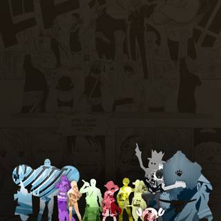 One Piece logo iPhone wallpaper