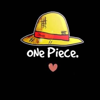 One Piece logo iPhone wallpaper