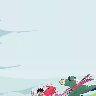 One Piece logo iPhone wallpaper