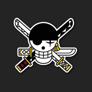One Piece logo iPhone wallpaper