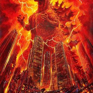 Phone Godzilla wallpaper