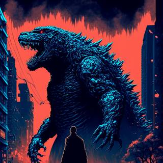 Phone Godzilla wallpaper