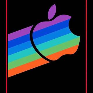 iPhone X Apple logo wallpaper