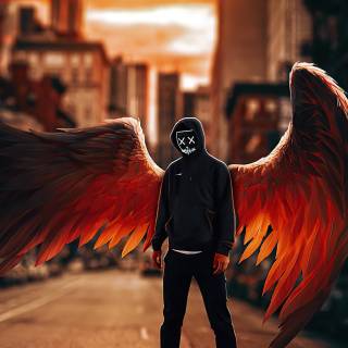 Wings iPhone wallpaper