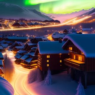 iPhone northern lights wallpaper