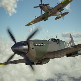 Spitfire iPhone wallpaper