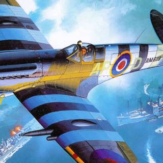 Spitfire iPhone wallpaper