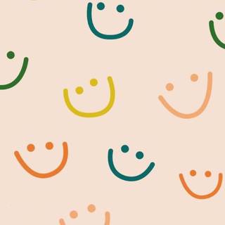 Smiley face phone wallpaper