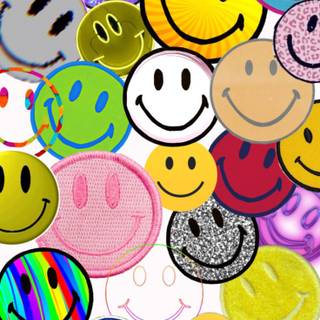 Smiley face phone wallpaper