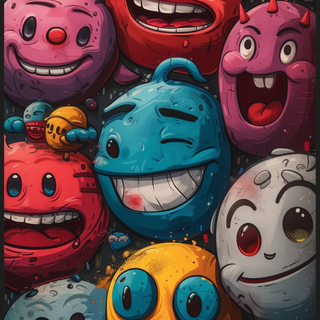 Smiley face phone wallpaper