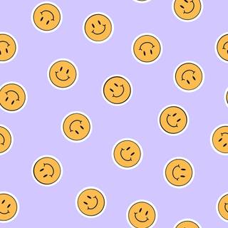 Smiley face phone wallpaper