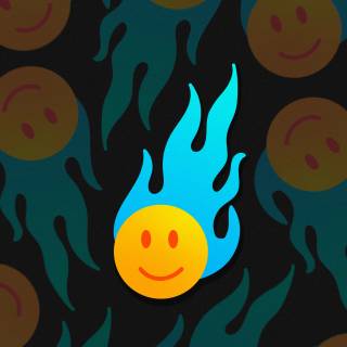 Smiley face phone wallpaper