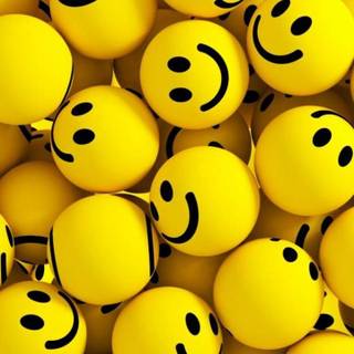 Smiley face phone wallpaper