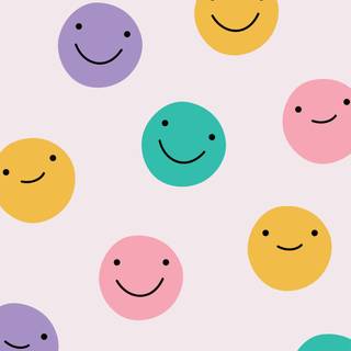 Smiley face phone wallpaper