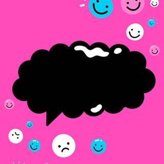 Smiley face phone wallpaper