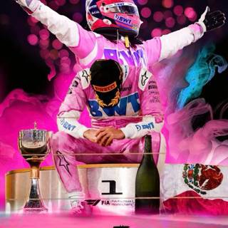Sergio Perez iPhone wallpaper