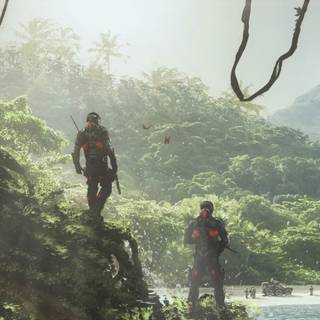 iPhone Crysis wallpaper