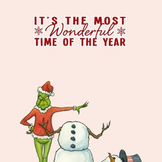 The Grinch iPhone wallpaper