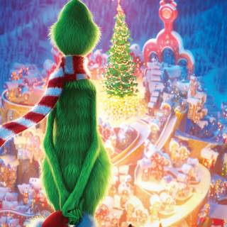 The Grinch iPhone wallpaper