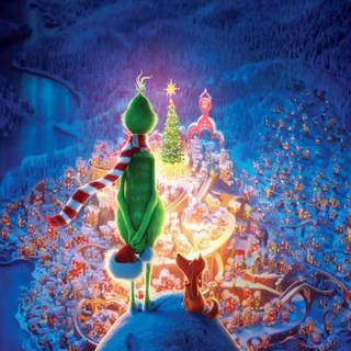 The Grinch iPhone wallpaper