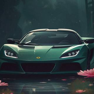 Lotus car phone wallpaper