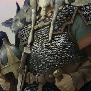 Old warrior wallpaper