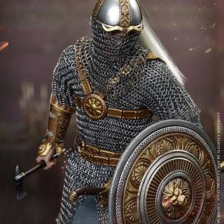 Old warrior wallpaper