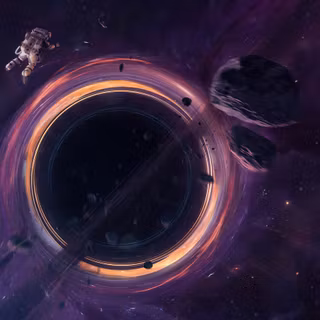 Black holes 4k wallpaper