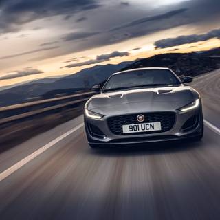 Jaguar F-Type 4k wallpaper