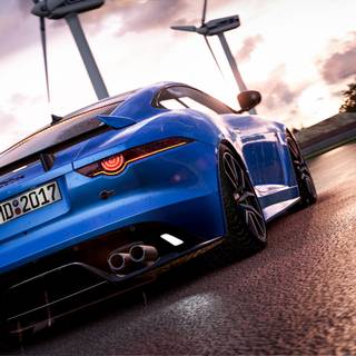 Jaguar F-Type 4k wallpaper