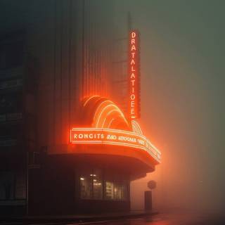 Neon light iPhone wallpaper