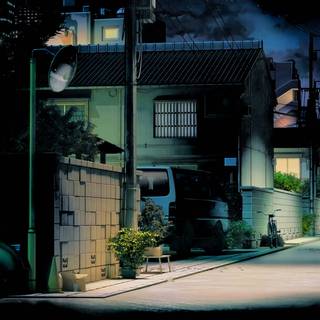 Street light iPhone wallpaper