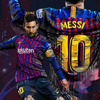 Messi Barcelona iPhone wallpaper