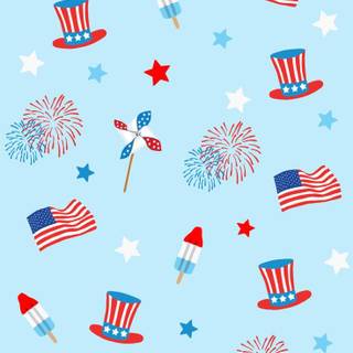 4th of July iPhone wallpaper