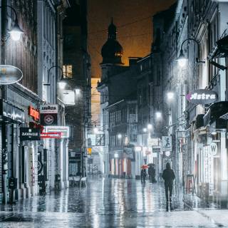 Street light iPhone wallpaper