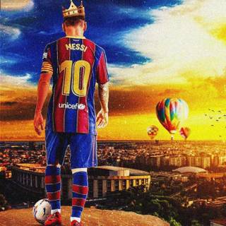 Messi Barcelona iPhone wallpaper