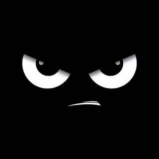 Black screen iPhone wallpaper