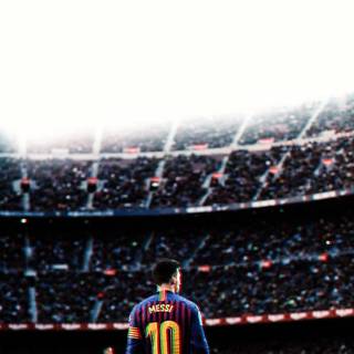 Messi Barcelona iPhone wallpaper