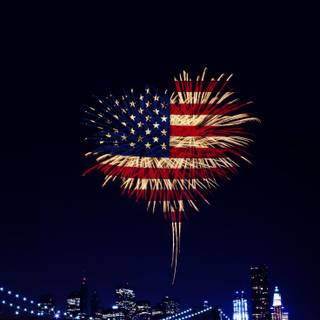 4th of July iPhone wallpaper