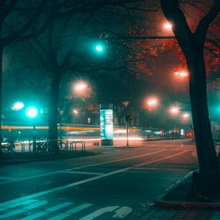 Street light iPhone wallpaper