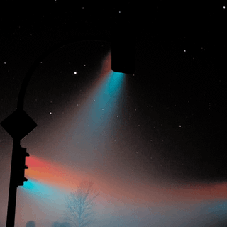 Street light iPhone wallpaper
