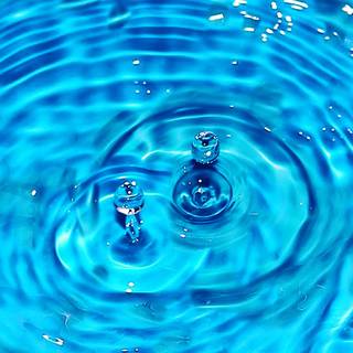 Cool blue phone wallpaper