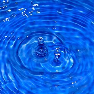 Cool blue phone wallpaper