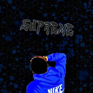 Cool blue phone wallpaper