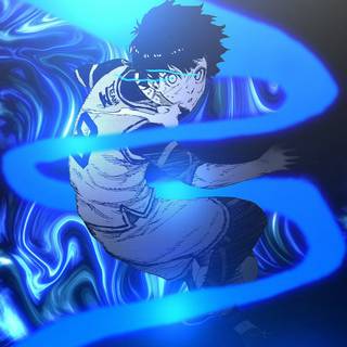 Cool blue phone wallpaper