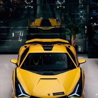 Lamborghini Sian phone wallpaper