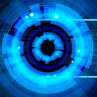 Cool blue phone wallpaper