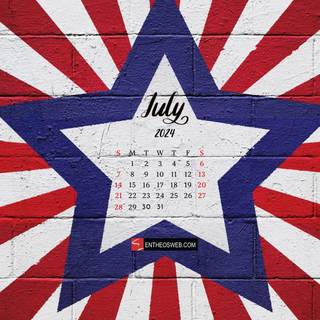 4th of July iPhone wallpaper